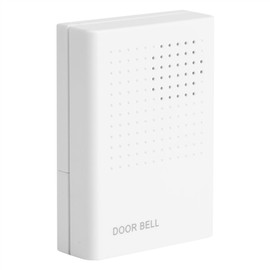 Wired Doorbell Wall Mounted Compact Wired Door Chime 90db Volume Home Security Expandable White