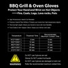 BBQ Gloves, Oven Gloves Original 2 Pack1472℉ Extreme Heat Resistant,