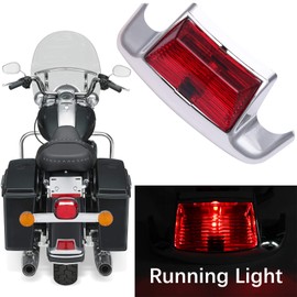 DREAMIZER Rear Fender Tip LED Light Compatible With Electra Glide 1980-2013 Heritage Softail Classic FLSTC 1986-2008 Red