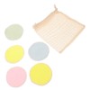 Baluue 5pcs Cleaning Pads Facial Cleaning Pad Facial Pads Reusable