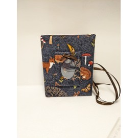 Fox and Mushrooms Photo Album - Holds 100 4x6 Photos - Handmade - Really Cute!