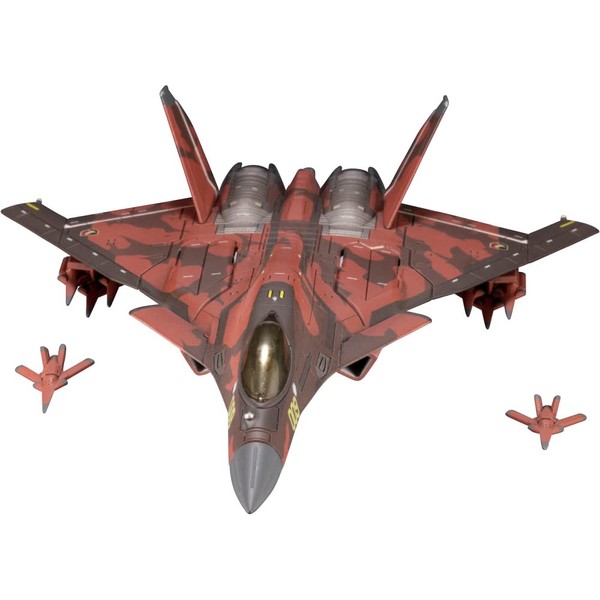 ACE COMBAT Series CFA-44 KP612 1/144 Scale Plastic Model, Total Length: Approx. 6.5 inches (166 mm), Molded Color