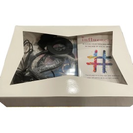 Social Media Kit: Phone Handheld Selfie Light Ring, Notepad, Planner, Book