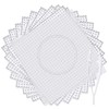 AUGSUN 9pcs 5mm Large Square Fuse Beads Pegboards Plastic Beads