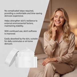 Crema Facial Hidratante para Uso Diario, Todas las Temporadas Repone Humedad, Capa Protectora, Fácil Absorción, Suaviza la Piel, Sin Pasos Complicados