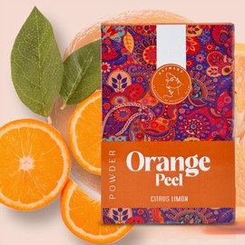 AATMANA Orange Peel Powder | Orange Peel Powder | Citrus Aurantium | Face Whitening, Skin Whitening, Dark Spots | Deep Cleansing Skin | With Vitamin C for Skin and Hair - 100 g