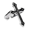 P-Rize Ring, Cross, Black, Crosses, Men's, Women's, Punk, One Size