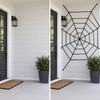 150/250cm Giant Stretchy Spider Web Halloween Cobweb, Black White Spider