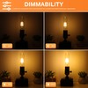 ToBeGreat T30 Light Bulbs 4 Watt Equivalent 40W Bulb E26