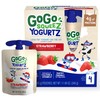 GoGo SqueeZ YogurtZ Strawberry, Kids Snacks Made from Real Yogurt