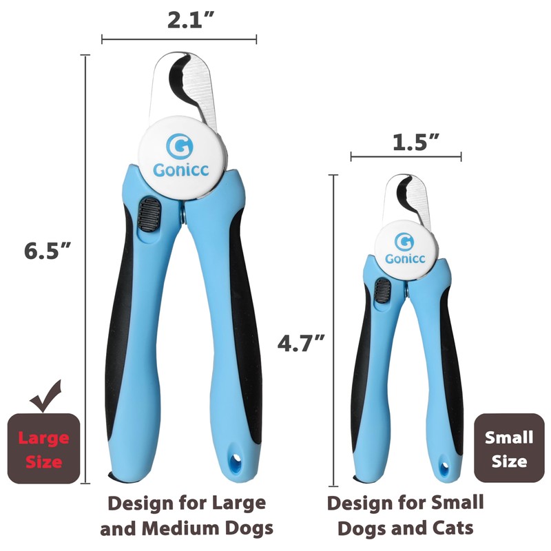 gonicc Dog & Cat Pets Nail Clippers and Trimmers -