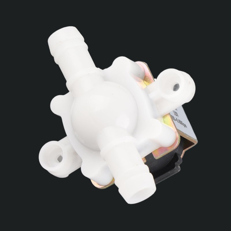 DC 12 V OD 12 mm Plastic Electromagnetic Valve Water