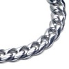 TruTi Titanium 7MM Curb Link Bracelet 7.5"