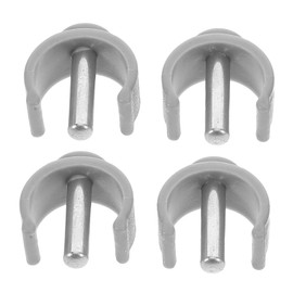 Healeved Piezas De Repuesto para Andadores De Plástico Resistentes Empuñaduras para Manijas Cerraduras para Muletas Y Bastones