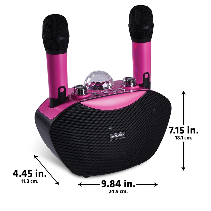 Singsation Karaoke Machine, 5.0 Bluetooth Portable Home System for Kids