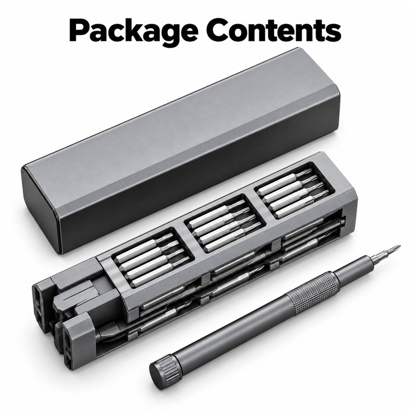 46-in-1 Precision Screwdriver Set – Mini Repair Tool Kit for