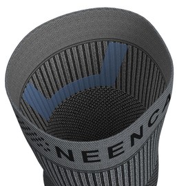 NEENCA 【Christmas Promotion】NEENCA Leg Sleeve - Long Knee Sleeve, Ultra-thin Leg Sleeve with Graphene Ions  Fabric, Runner, Sports, Basketball, Baseball, Weightlifting, Hiking - Size: Medium