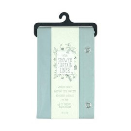 Home Expressions **3 Gauge PEVA Shower Curtain Liner with Magnets & Metal Grommets (70"x72")** Upgrade Your Bathroom with This Durable 3-Gauge PEVA Shower Curtain Liner. Grey