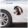 Shire Horse Head Sticker Decal, Vibrant Vinyl Covers Marks, Weatherproof