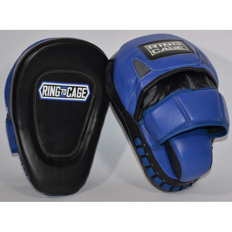 Ultima Leather Punch Mitts 3 Colors (Blue)