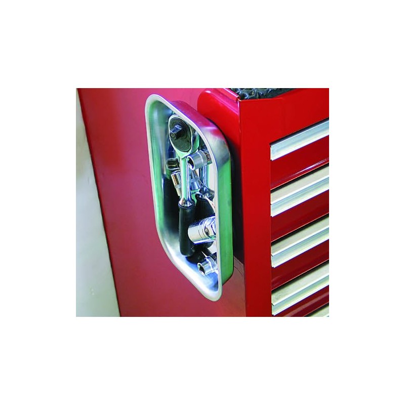 TRUSCO(トラスコ) 角形マグネットトレー 波型底 240×142×H42 TFMT-240W