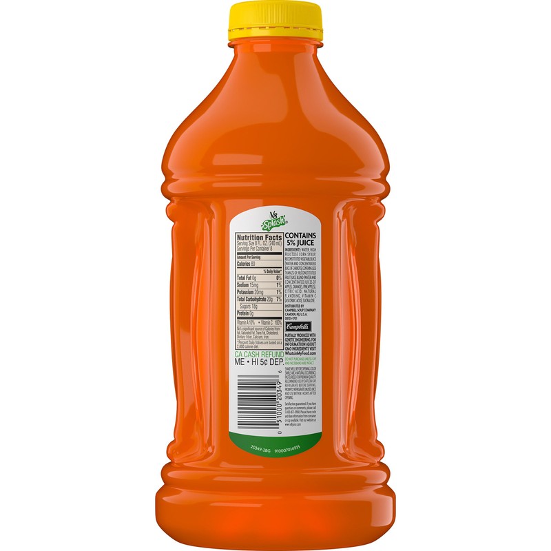 V8 Splash Orange Pineapple, 64 oz.