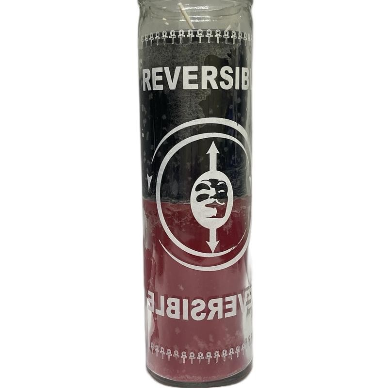 Reversible candles 120 hr burning time - Color: Green/black