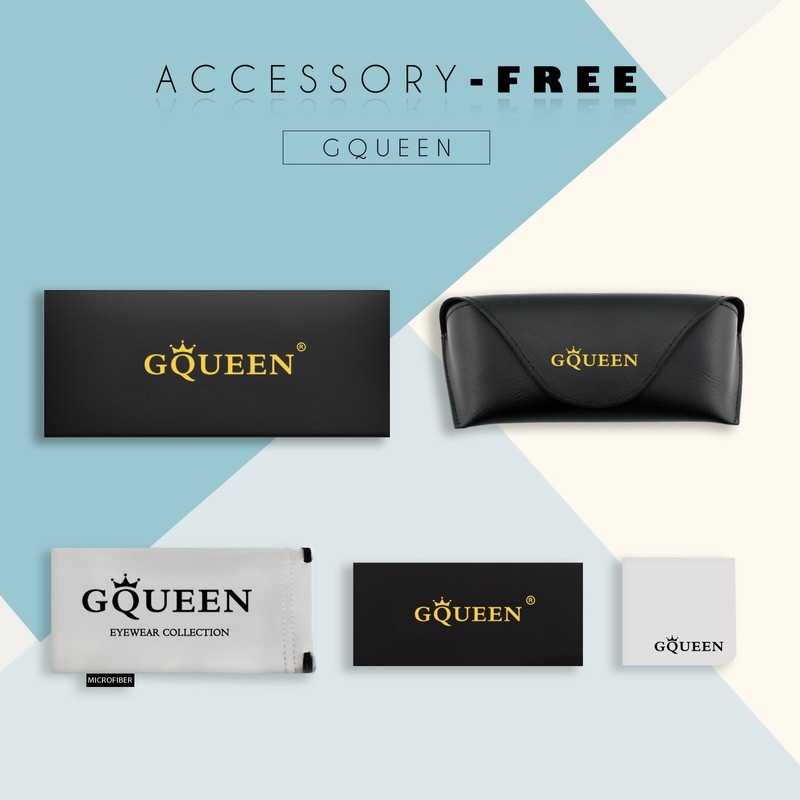 GQUEEN Runde Blaulichtfilter Brille Damen Herren Blaufilter Blaulicht Computer PC
