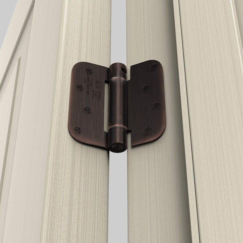 goldenwarm 4pack Door Hinges Oil Rubbed Bronze 4 Inch Self