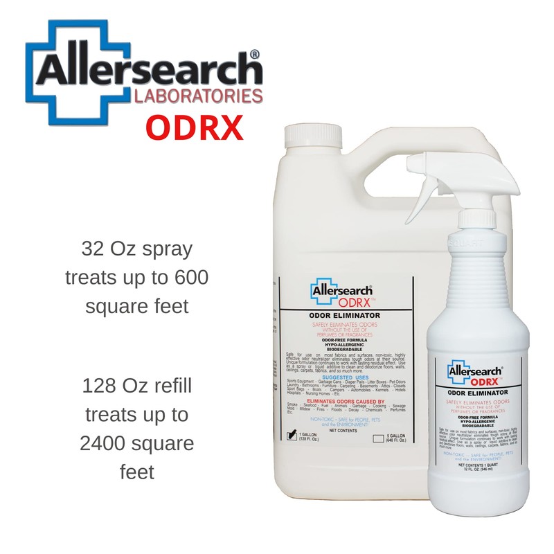 Allersearch ODRX Odor Eliminator 128-Ounce