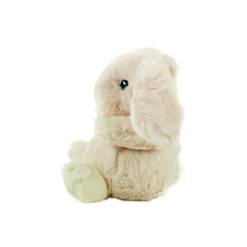Bukowski Cuddly Toy Rabbit Kanini, 14 cm, Palepink Sitting Plush
