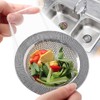 300 PCS Kitchen Sink Strainer Mesh Bag, Small Disposable Mesh