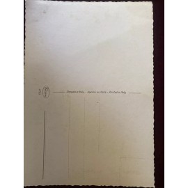 Vintage postcard "Happy new year" in Italian