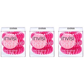 Invisibobble Candy Pink Pack of 3