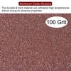HARFINGTON 25pcs 100 Grit Aluminum Oxide Resin Fiber Discs 6"x7/8"