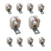 10-Pack T4 T5 LED/Fluorescent Miniature Bi-Pin G5 Lamp Socket Holder