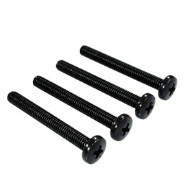 ReplacementScrews Stand Screws Compatible with TCL 65S450F - 65 inch S-Class (S450F Series) 4K LED Smart TV - Complete Feet/Legs Screw Set (Pack of 4)