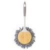 VIGAR Bamboo Microfibre Duster Round Grey ABS Dimensions: 18 x