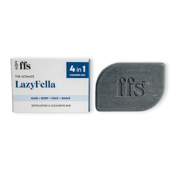 FFS Men The Ultimate 4in1 Lazyfella Exfoliating & Cleansing Bar