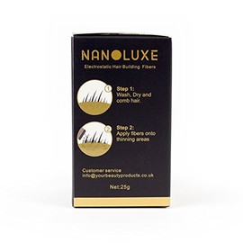 Black Nanoluxe Hair Fibers 25 g