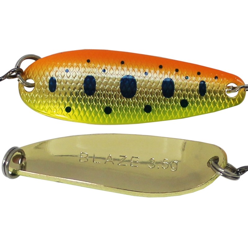SEABUZZ Mini Barsch & Forellen Spoon BLAZE 3,5g 38mm Forellenköder