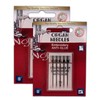 Organ Needles Anti-Glue Sewing Machine Needles Non-Stick 75/11 Size in