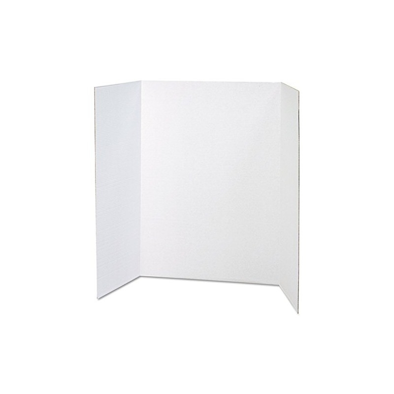 Pacon 3763 Spotlight Presentation Board, 48 x 36, White, 24/Carton