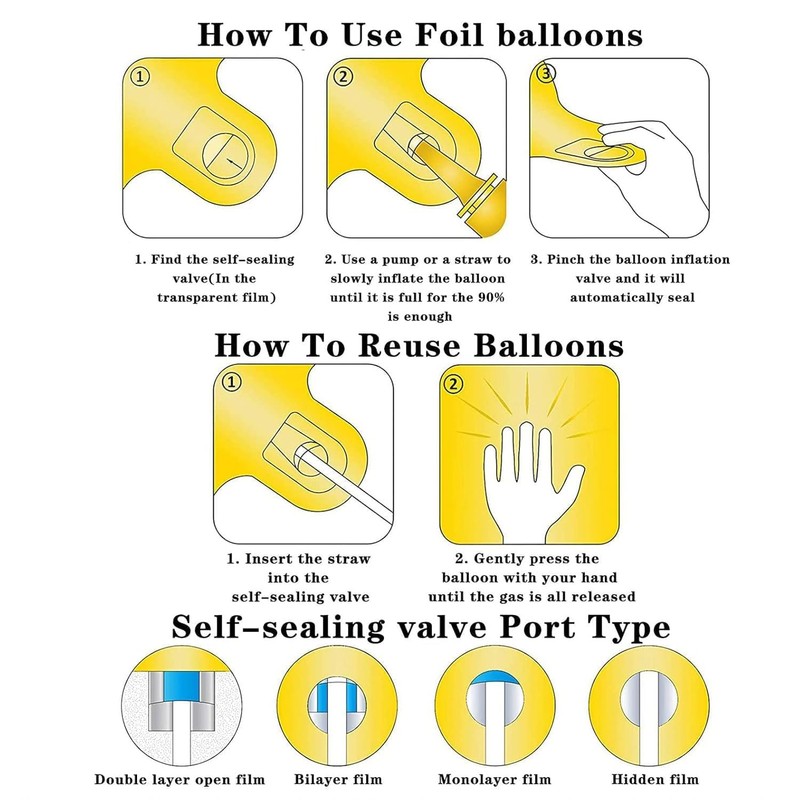Western-Balloons - Set di 9 palloncini decorativi per feste a
