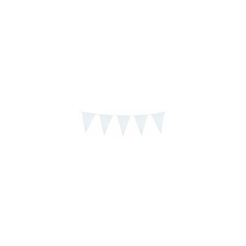 Boland Elegant Decoration Bunting Banner 45x30 cm - Durable White