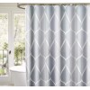 MARZSEFLO Cortina De Baño Gris Impermeable Y De Secado Rápido