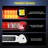 Nilight Third Brake Light Tail High Mount 3rd Stop Cargo