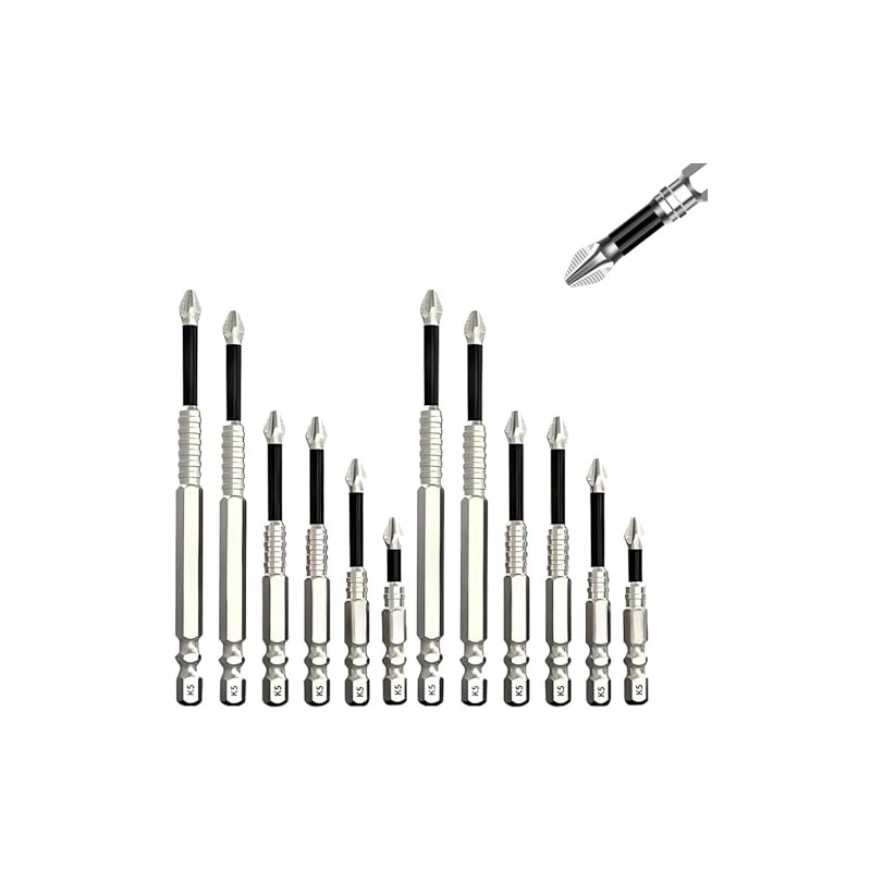 High Magnetic Screwdriver Drill Bit Set, 2025 New Strong Magnetic