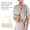 Ober Arm Sling Comfortable Adjustable Shoulder Immobilizer with Waist Strap