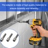 XPEX Pack of 3 Sds Plus Adapter, 6.35 mm Drill